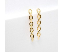 Atelier Albertine 18k goldfilled chain oorbellen