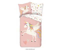Good Morning  Kinder dekbedovertrek Unicorn Eenhoorn Wings