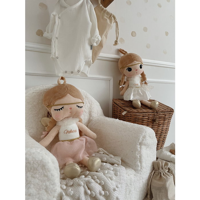 MeToo Metopop o Engel slapend met naam - de orginele !