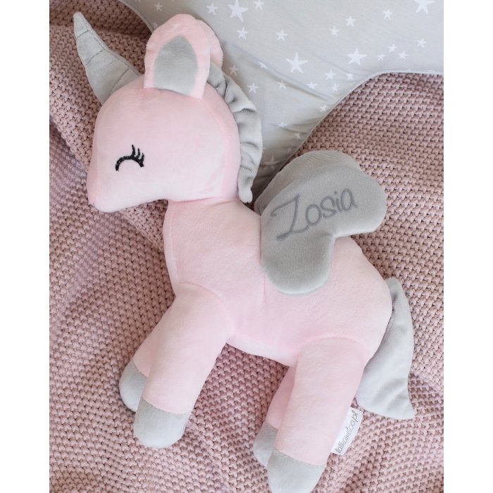 MeToo Metoo Unicorn Eenhoorn knuffel Large roze-32 cm -