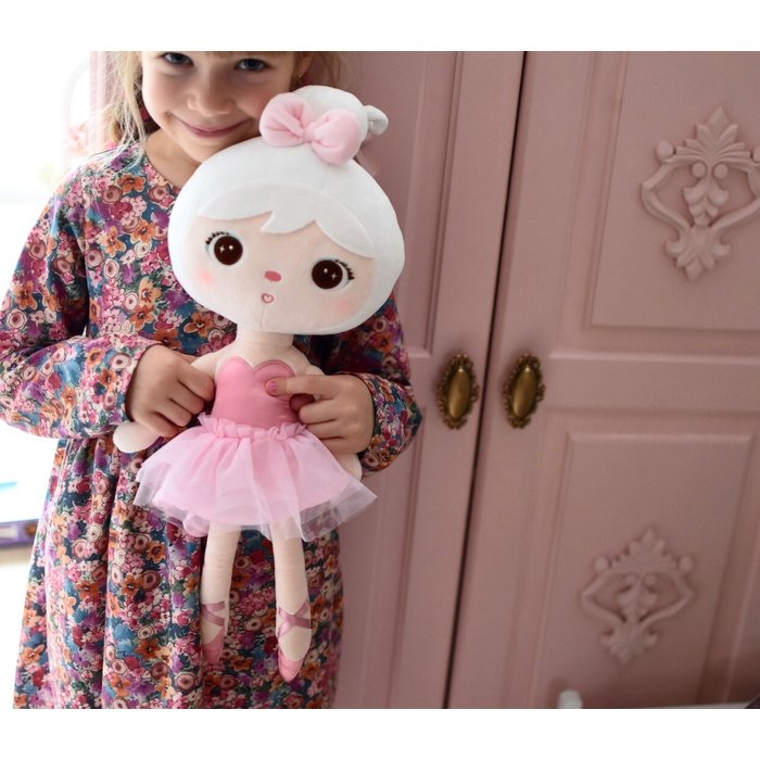 MeToo Metoo ballerina pop met naam 50 cm - de orginele !