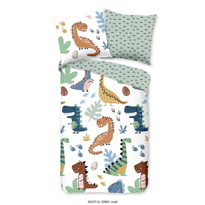 Good Morning Kinder dekbedovertrek I love Dino's