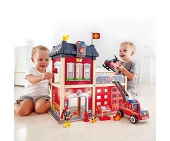 Hape Houten Brandweer speelgoed set