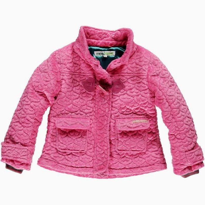 Moodstreet- vrolijke prints en lekker eigenwijs winterjas hartjes pink