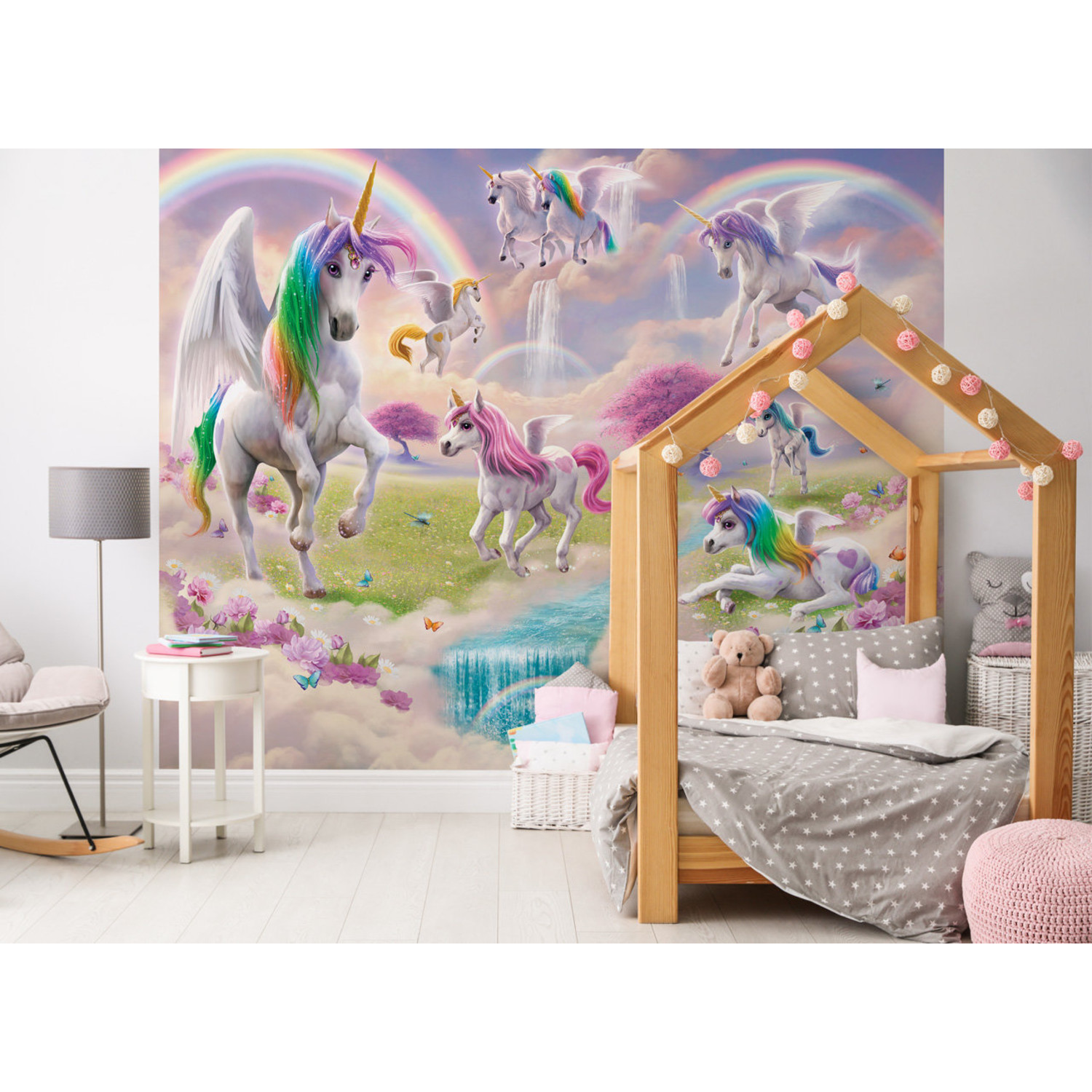 ozon acre beloning Behang je kamer met deze prachtige Unicorns ! Bestel >> - Roos & Tijn