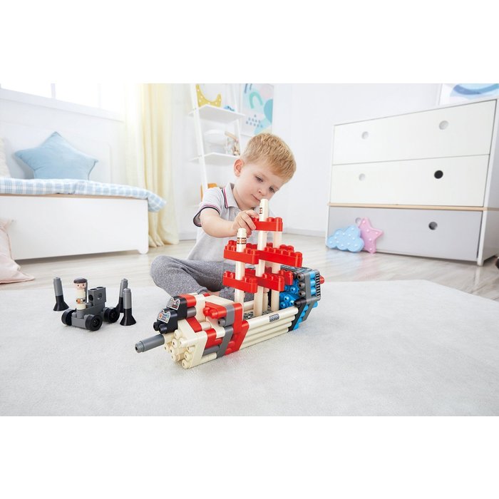 Poly-M Ruimte Raket Avontuur bouwen