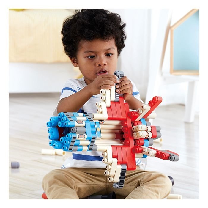 Poly-M Ruimte Raket Avontuur bouwen