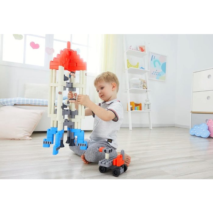 Poly-M Ruimte Raket Avontuur bouwen