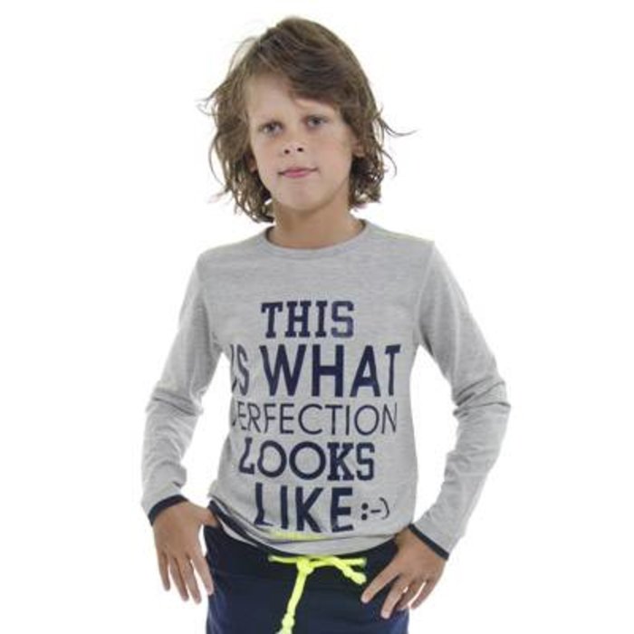 Funky XS shirt Perfection grey