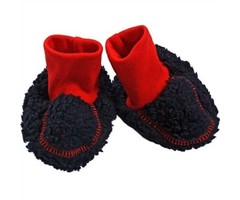 Molo  fleece slofjes antraciet