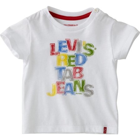 Levi's baby shirtje Caden white