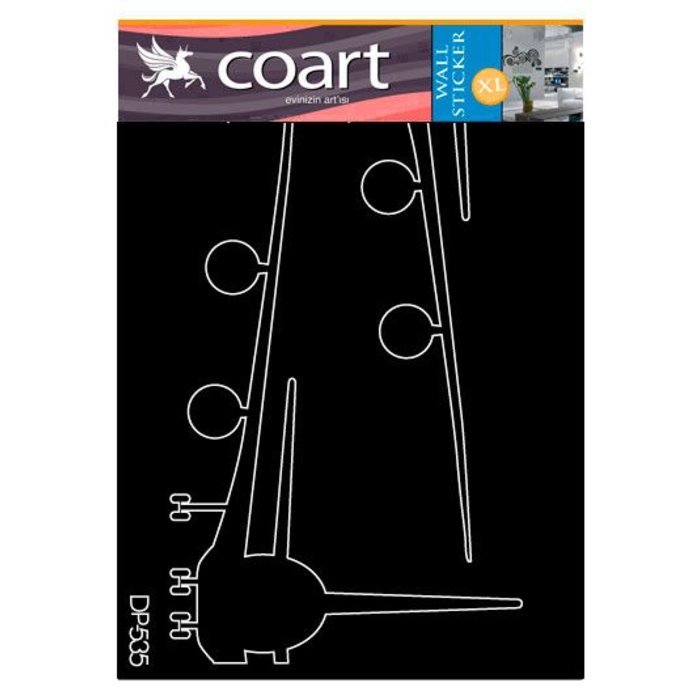 Coart Muursticker Airplane - Vliegtuig