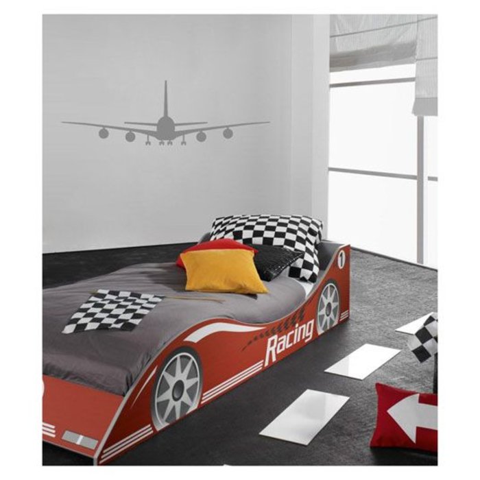 Coart Muursticker Airplane - Vliegtuig