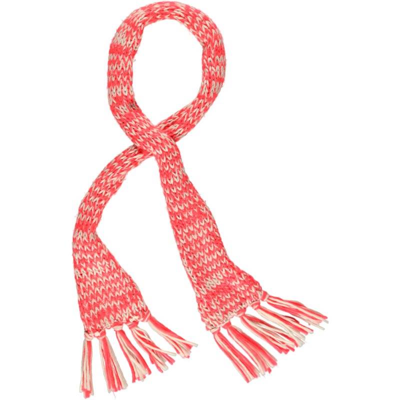 Moodstreet- vrolijke prints en lekker eigenwijs hippe sjaal fluo coral pink