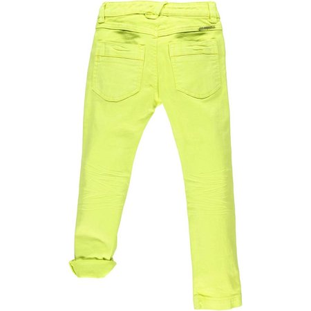 Moodstreet stoere skinny jeans citroen geel