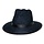 UV heren  zonnehoed reishoed fedora blauw gemeleerd