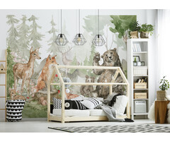 Walltastic Dierenbehang/ Forest Friends behang XXL