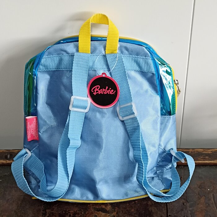 Barbie rugzak met BARBIE  logo blauw