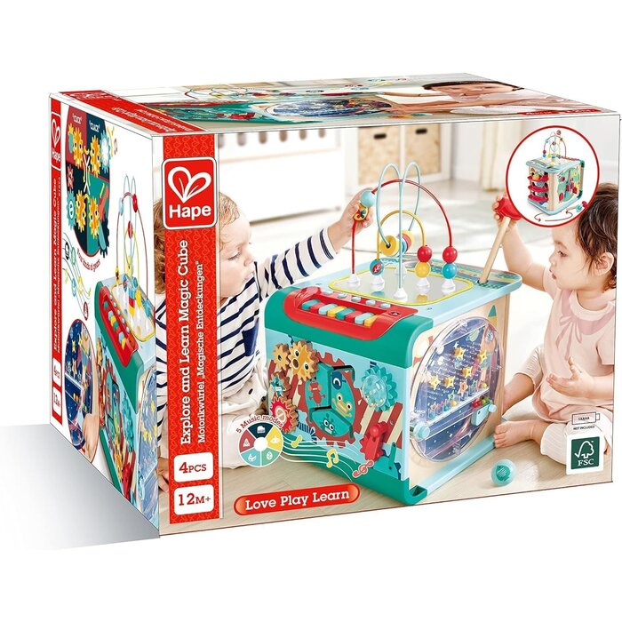 Hape Speelkubus Explore and Learn