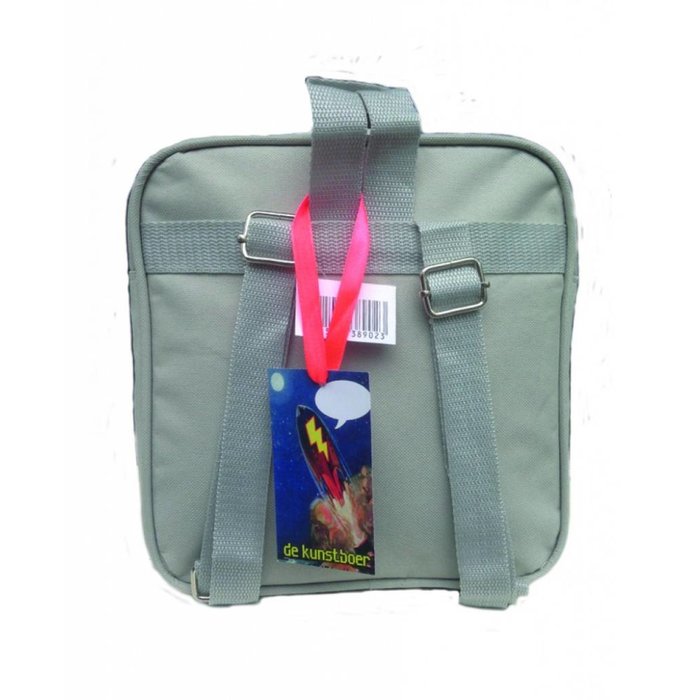 De Kunstboer stoere kinderrugzak Vliegtuig