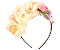 Molo  Haarband Floral- zijden bloemen