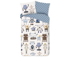 Good Morning  Kinder dekbedovertrek Robots