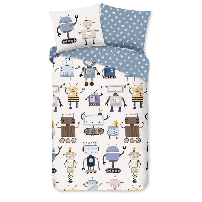 Good Morning  Kinder dekbedovertrek Robots
