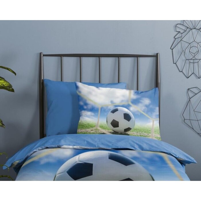 Good Morning  Kinder dekbedovertrek Voetbal