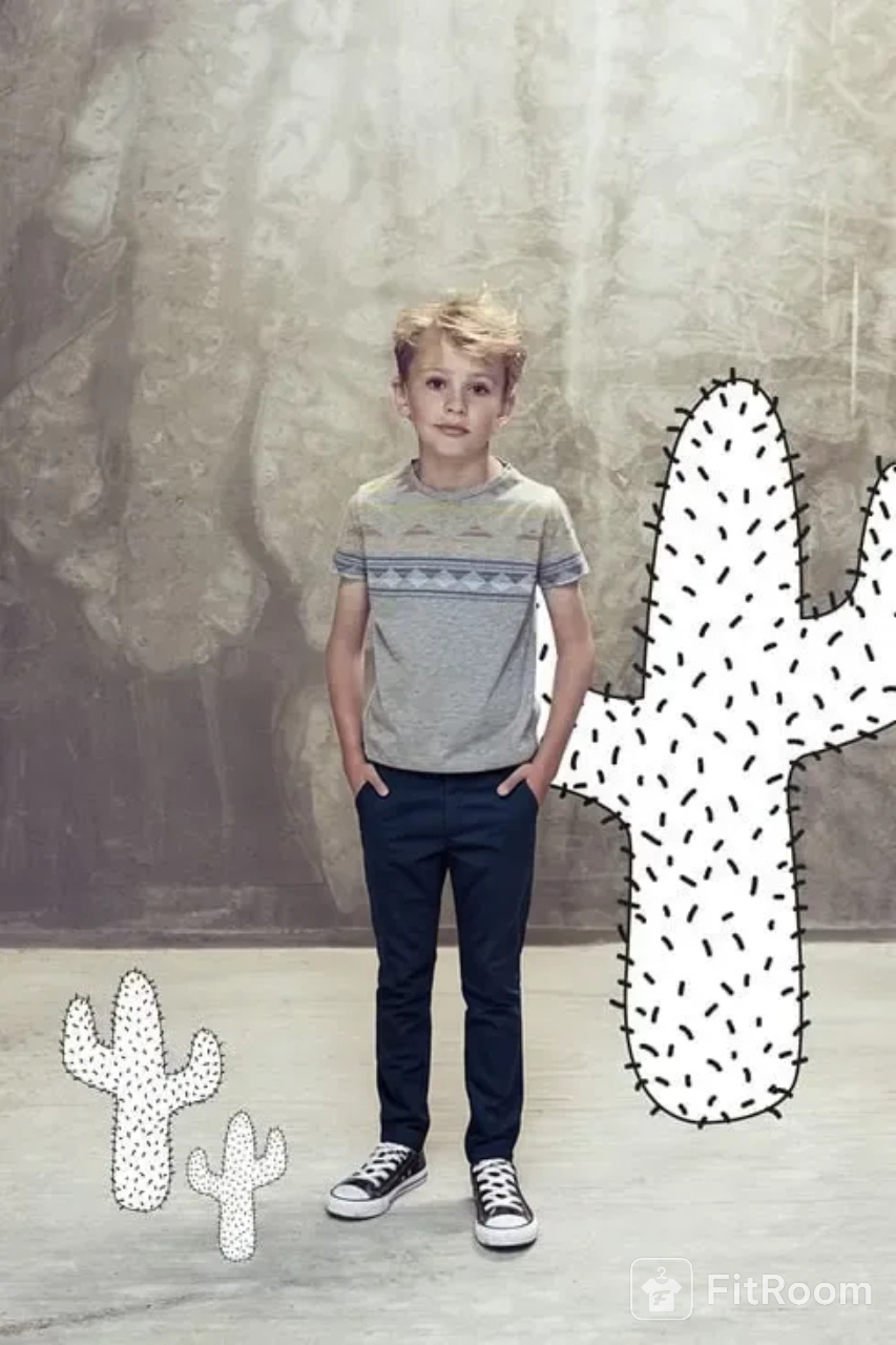 Little Pieces/ Pieces Kids Boys zomerbroek Orion petrol blue