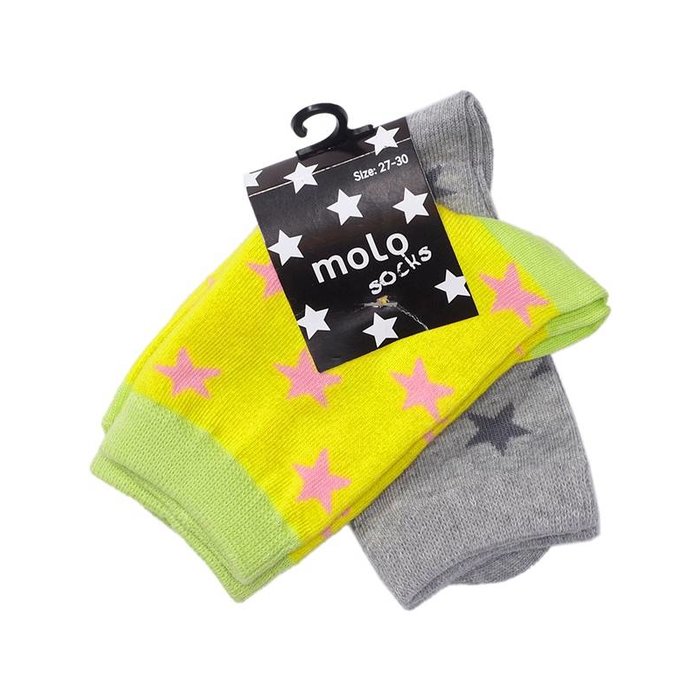 Molo  2-pack sokken Nesi Lemon