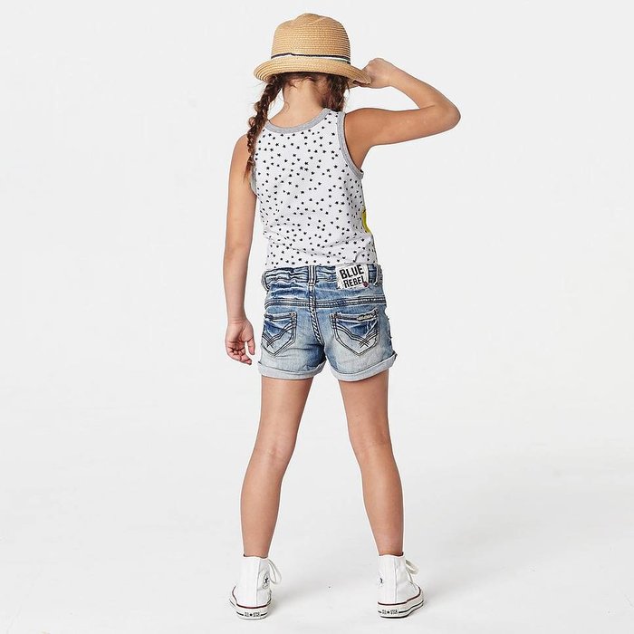 Molo  singlet top Joshlyn Africa butterfly