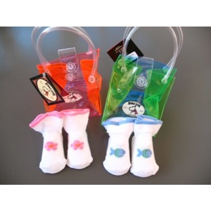 Bonnie Doon baby- en kinder beenmode  newborn socks lichtblauw