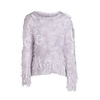 Little Pieces/ Pieces Kids superzachte fluffy trui soft lila