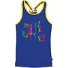 Kidz-Art kleurrijke meisjeskleding outlet topje scooter kobalt blauw
