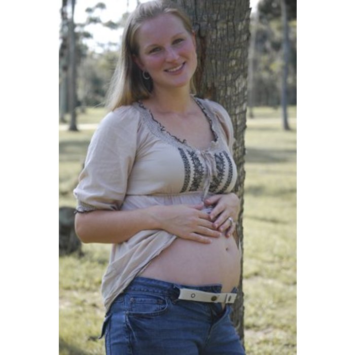 Dappersnapper halve riem luipaard print