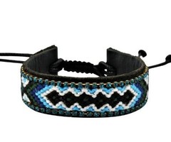 Jozemiek IBIZA rundleren armband multicolor blue