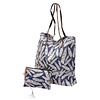 Jozemiek Go2Beach shopper / tassen set blue feathers