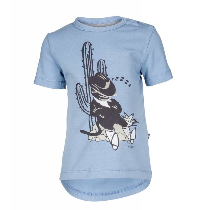 nOeser shirtje Perry the Puss blue
