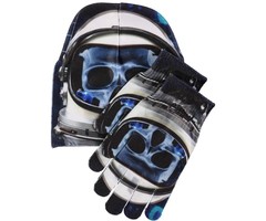 Molo  muts + handschoenen X-Ray cyber space