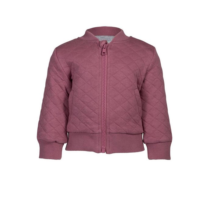 nOeser stoer baby jackje / sweatvest Jacky capitone pink