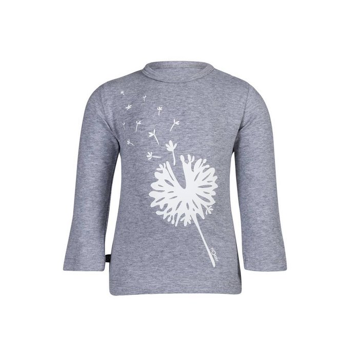nOeser unisex shirtje blowflower grey