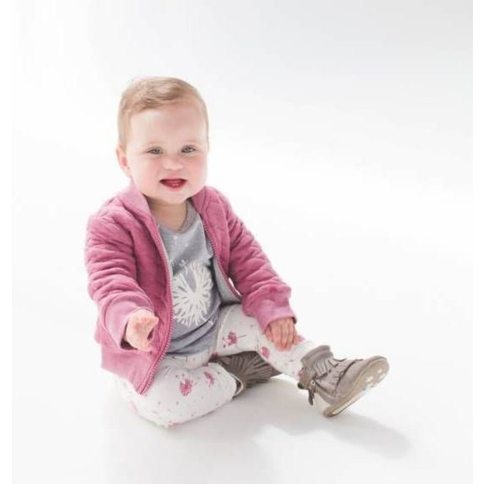 nOeser unisex shirtje blowflower grey