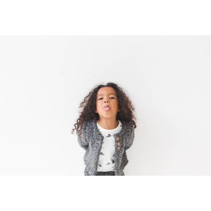 nOeser longsleeve Henley white met engelen vleugels