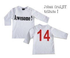 Roos & Tijn Design Awesome ! Johan Cruijff nr 14 shirt