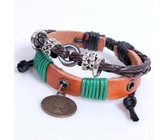 Love Ibiza Dames Armband Ibiza Leather Natural