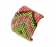 Love Ibiza LOVE IBIZA armband colourful beads lime