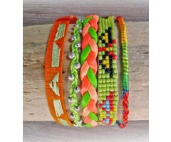 Love Ibiza LOVE IBIZA armband Royal Orange