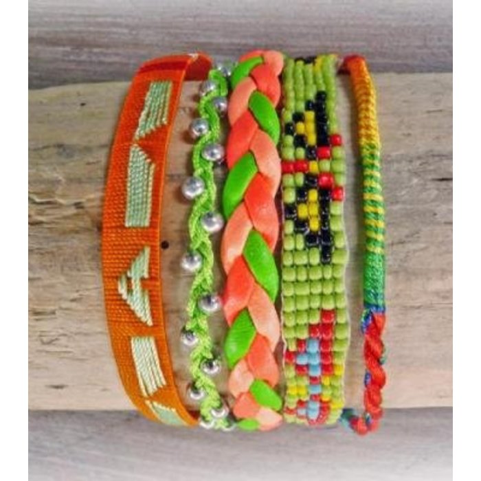 Love Ibiza LOVE IBIZA armband Royal Orange