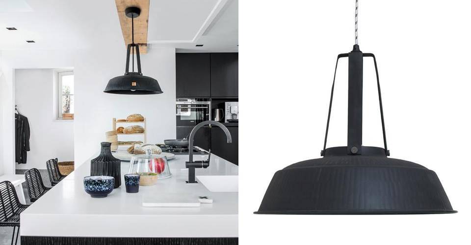 De industriele warehouse lamp van HKliving.