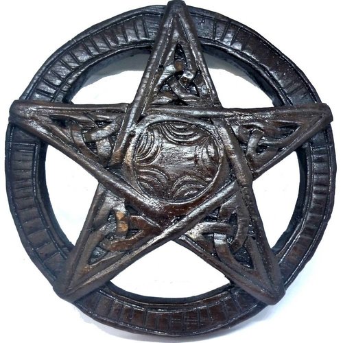 Pentagramm aus Holz, klein 